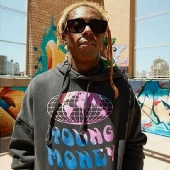AMERICAN EAGLE YOUNG MONEY HOODIE - Lil Wayne - Picture 5 of 5